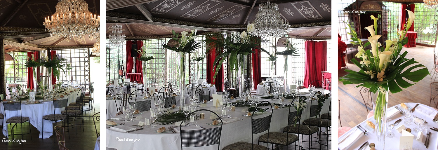 mariage château de Vallery décoration florale fleurs mariage décoratrice fleuriste fleurs d'un jour